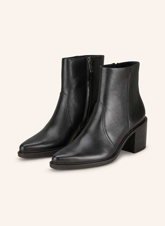 paul green Stiefeletten SCHWARZ