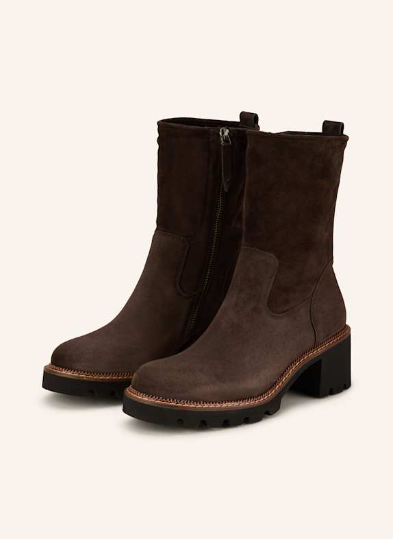 paul green Boots DUNKELBRAUN