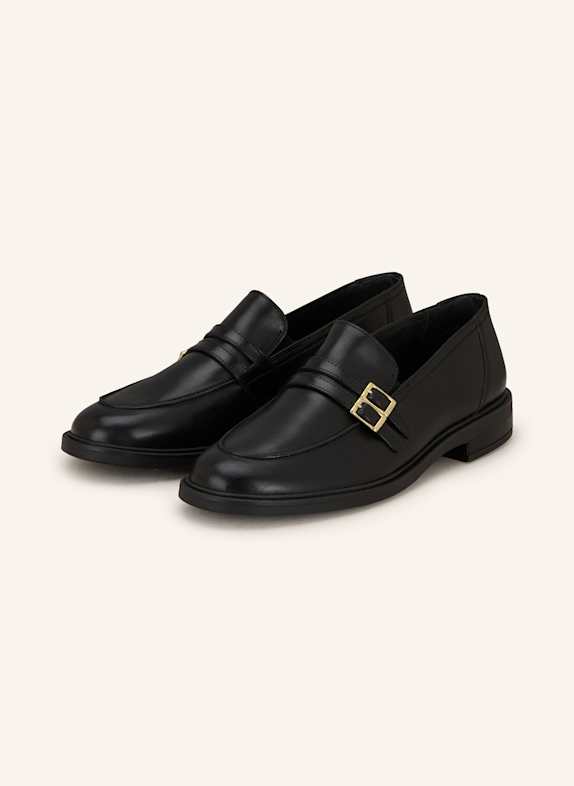 paul green Penny loafers BLACK