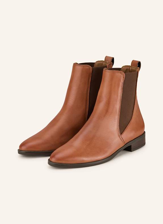 paul green Chelsea-Boots BRAUN