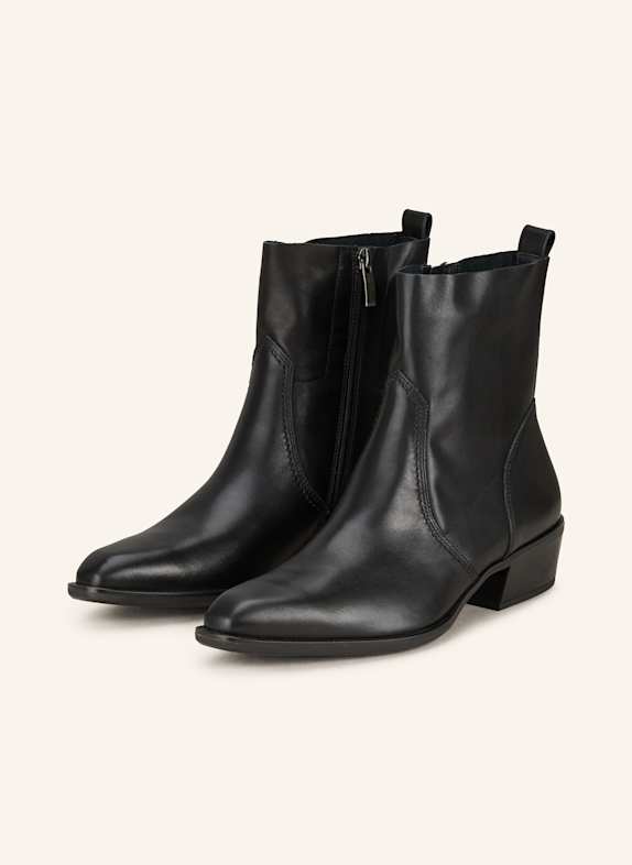 paul green Stiefeletten SCHWARZ