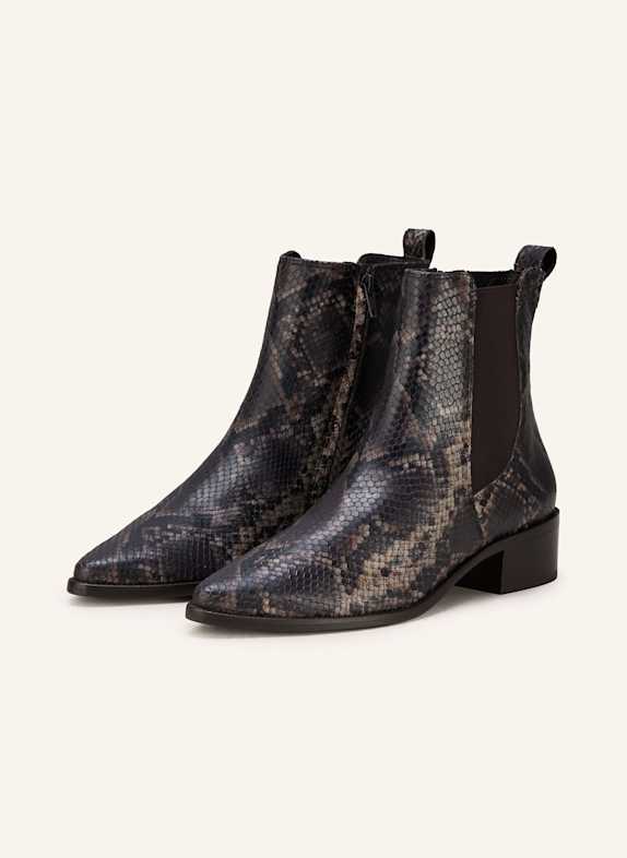 paul green Chelsea-Boots SCHWARZ/ DUNKELBRAUN