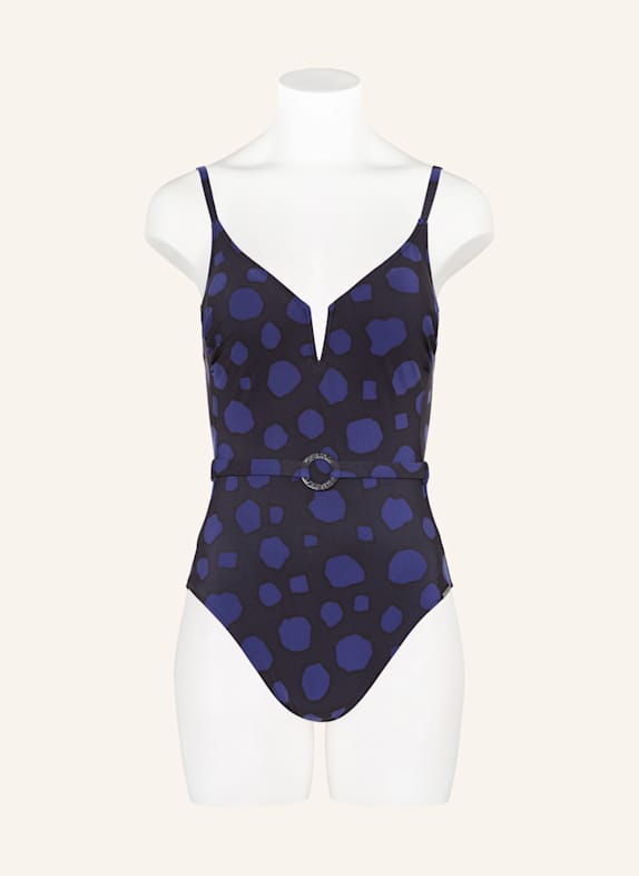 MARYAN MEHLHORN Badpak BLUE DOTS ZWART / BLAUW