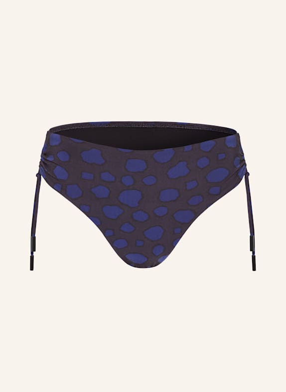 MARYAN MEHLHORN Basic-Bikini-Hose BLUE DOTS SCHWARZ/ BLAU