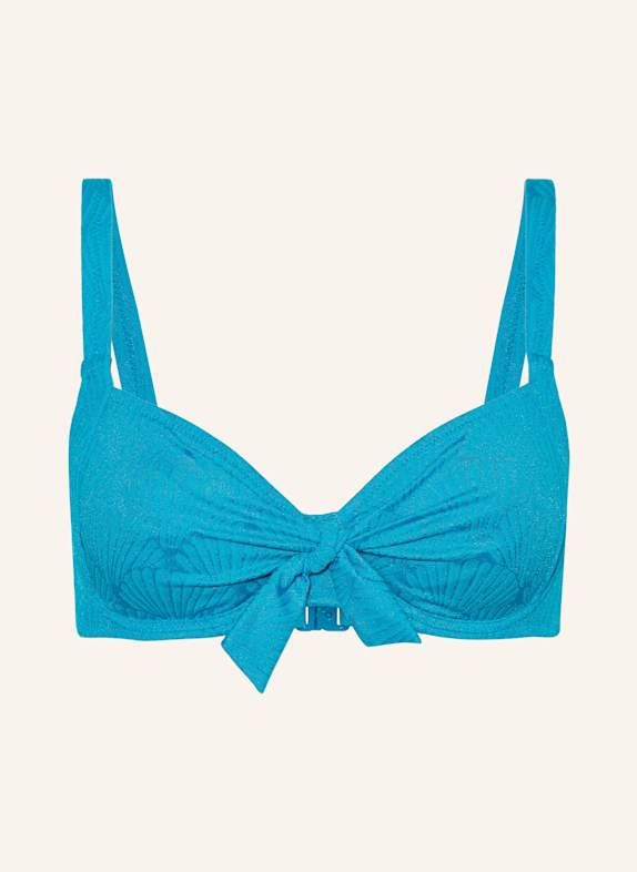 Lidea Underwired bikini top LAGOON MOTION TURQUOISE