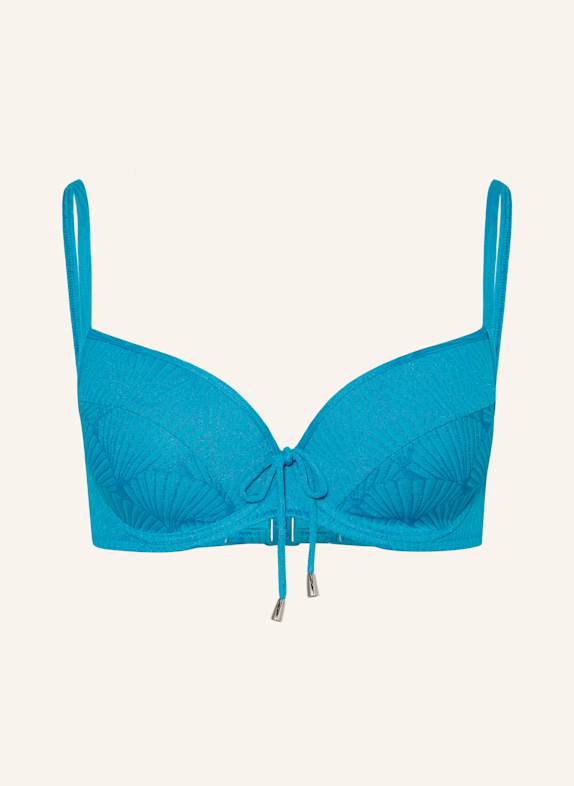 Lidea Underwired bikini top LAGOON MOTION TURQUOISE
