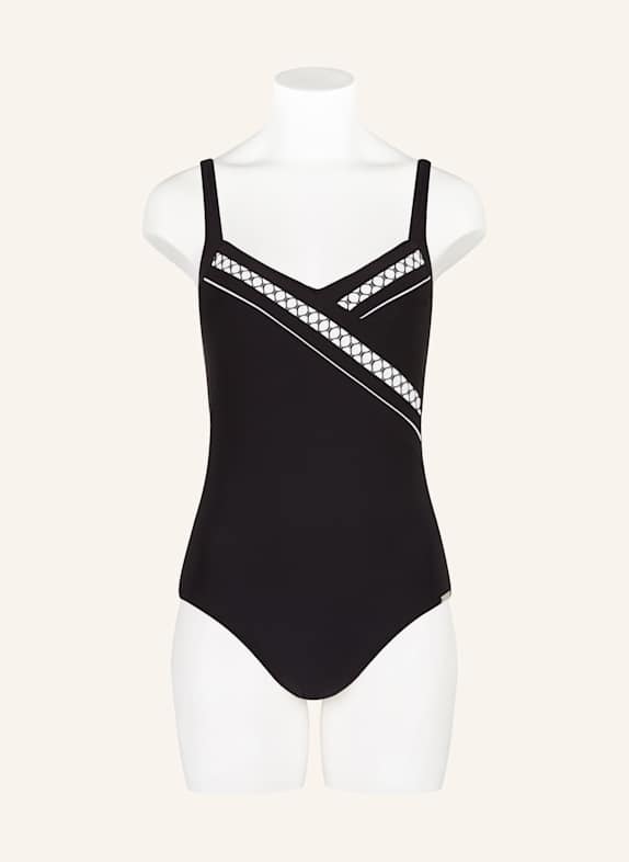 Charmline Shape-badpak TEXTURED DIMENSION ZWART / WIT