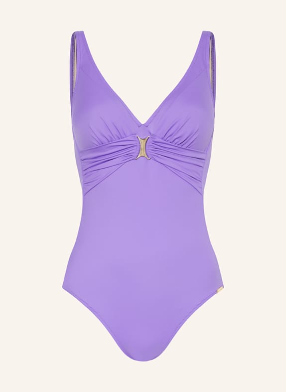 Charmline Maxi Shirt In Poplin PURPLE