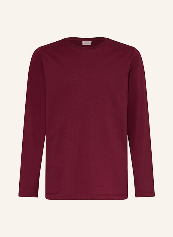 s.Oliver RED Longsleeve DUNKELROT