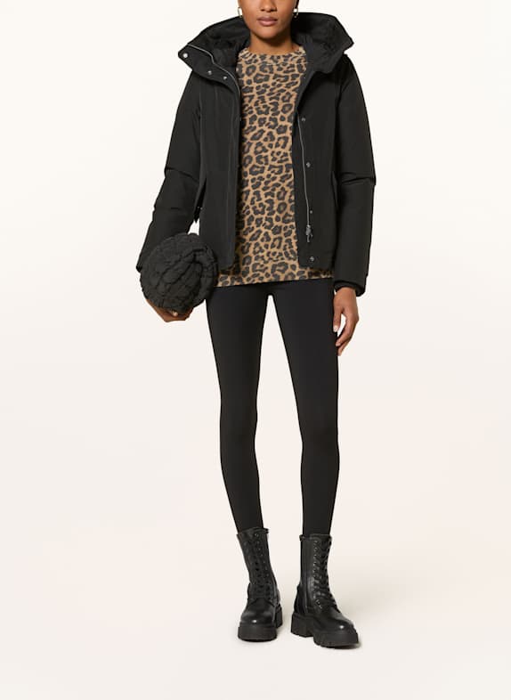 WOOLRICH Down jacket BLACK