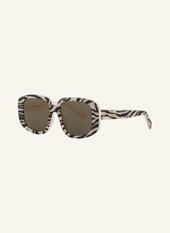 CELINE Sunglasses CL000489 1100D1 - BLACK/ WHITE/ GRAY