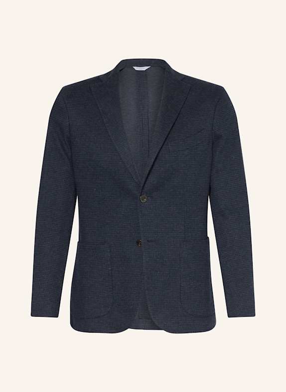 BOGLIOLI Flanell-Sakko Slim Fit DUNKELBLAU