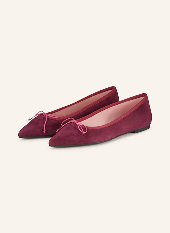 Pretty Ballerinas Ballet flats ANGELIS DARK RED