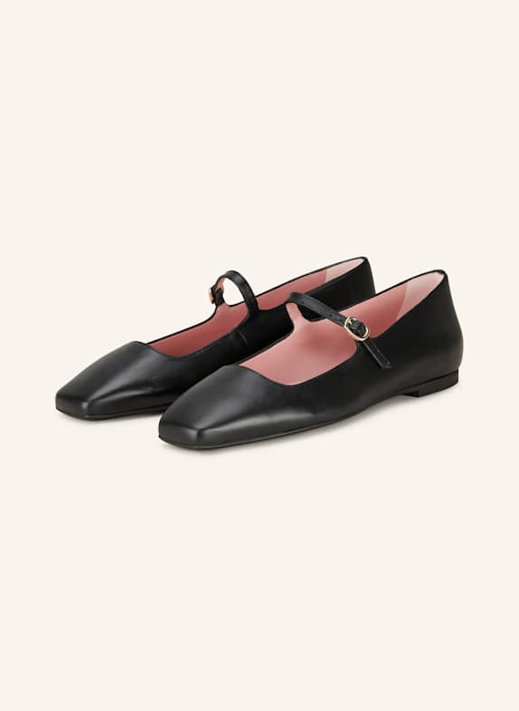 Pretty Ballerinas Mary Jane ballet flats COTON BLACK