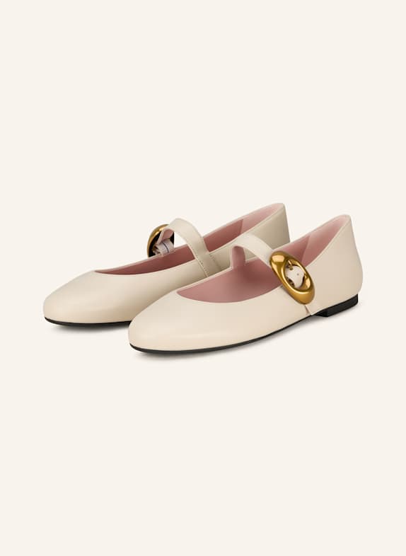 Pretty Ballerinas Mary-Jane-Ballerinas COTON ECRU
