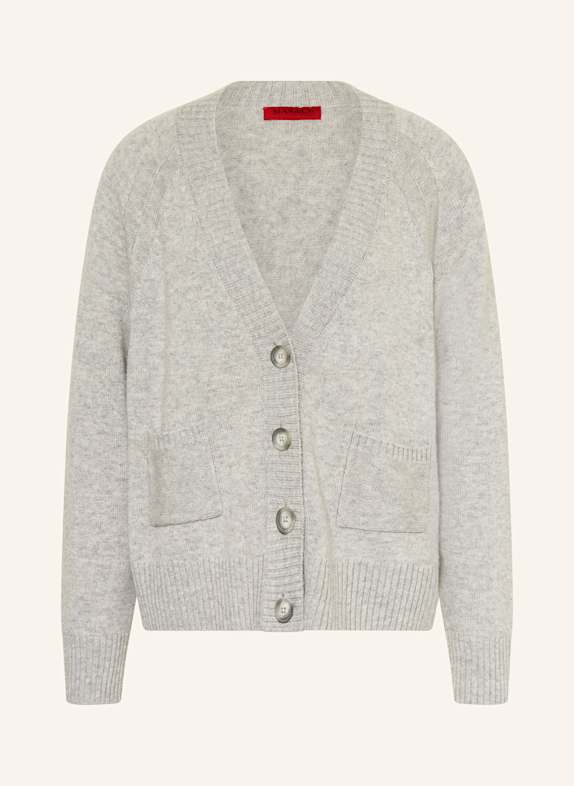 MAX & Co. Strickjacke SIGLA HELLGRAU