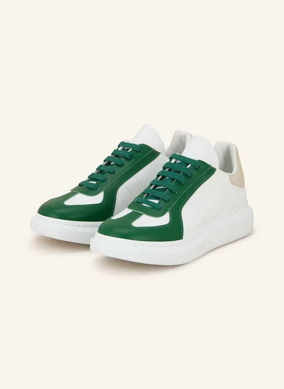 McQUEEN Sneaker WEISS/ GRÜN/ BEIGE