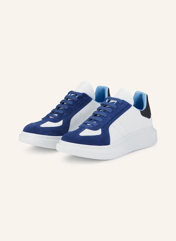 McQUEEN Sneaker BLAU/ WEISS/ DUNKELBLAU