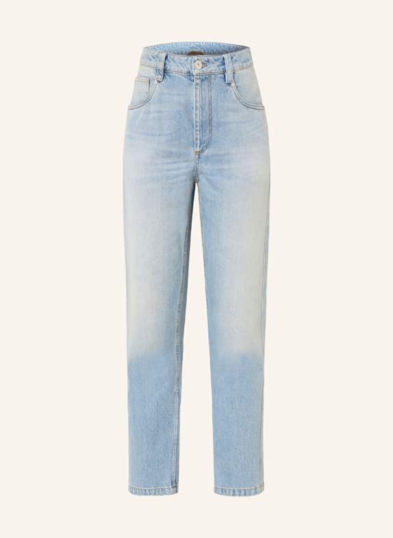 BRUNELLO CUCINELLI 7/8 Jeans C9044 AGED LIGHT BLUE DENIM