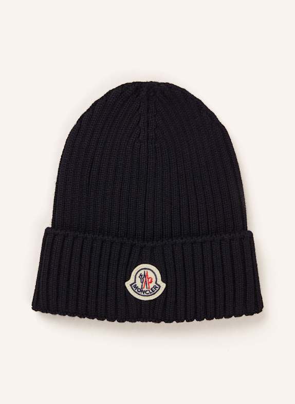 MONCLER enfant Mütze DUNKELBLAU