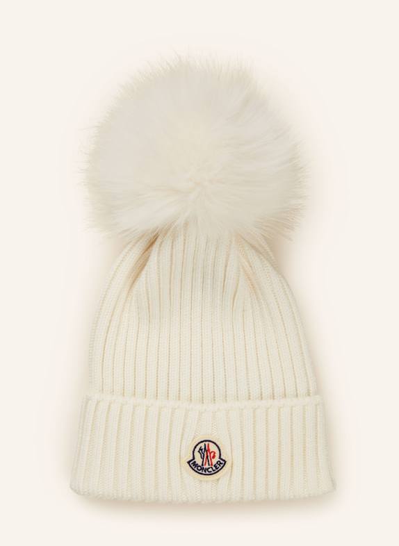 MONCLER enfant Mütze ECRU