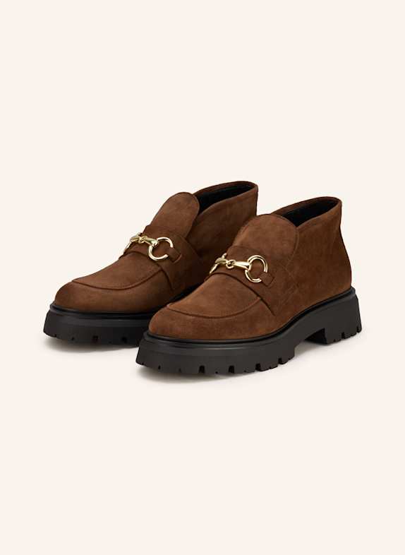 darling harbour Plateau-Boots COGNAC
