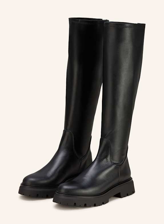darling harbour Plateau-Stiefel SCHWARZ