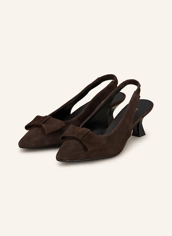 darling harbour Slingpumps DUNKELBRAUN