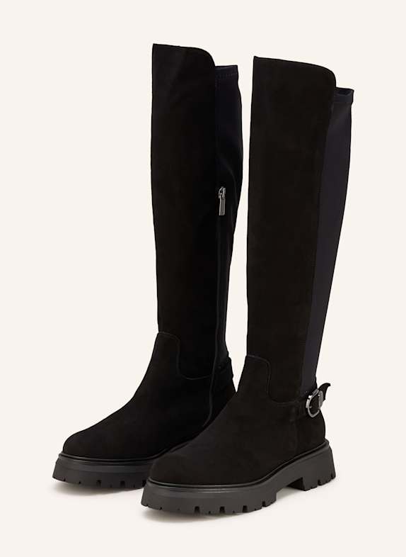 darling harbour Plateau-Stiefel SCHWARZ