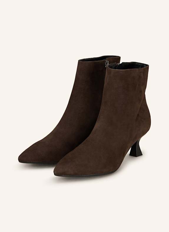 darling harbour Ankle boots DARK BROWN