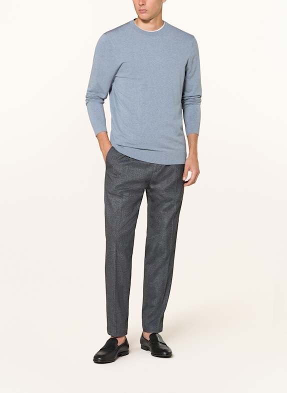 CINQUE Pantaloni CISALTO Extra Slim Fit 68 albastru închis