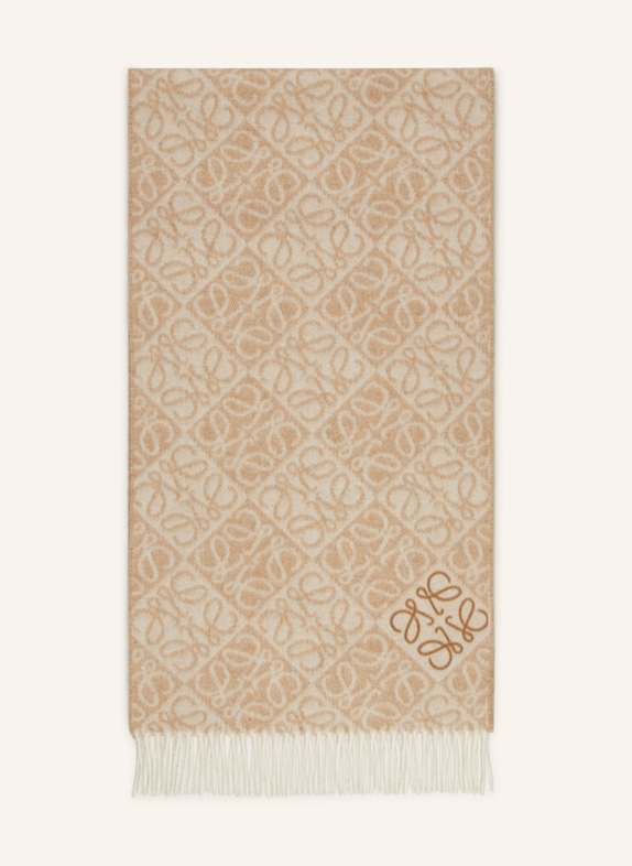 LOEWE Schal BEIGE/ CREME