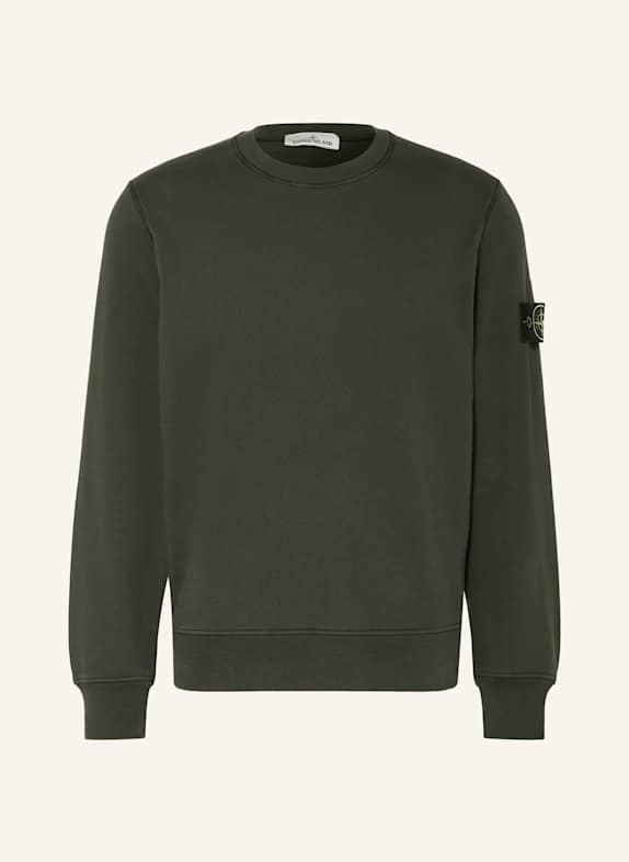 STONE ISLAND Sweatshirt DUNKELGRÜN