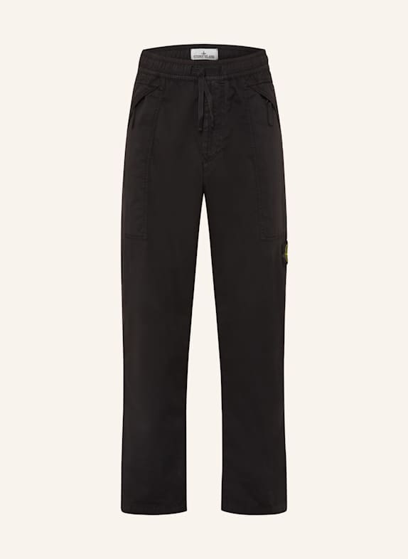 STONE ISLAND Hose Regular Fit SCHWARZ
