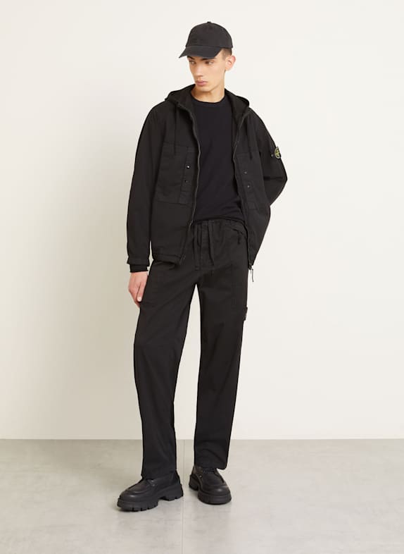 STONE ISLAND Hose Regular Fit SCHWARZ