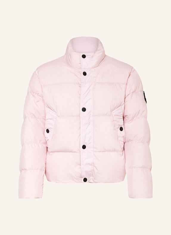 STONE ISLAND Daunenjacke PINK