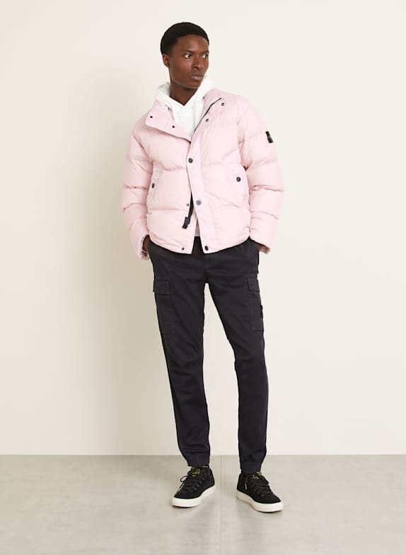 STONE ISLAND Daunenjacke PINK