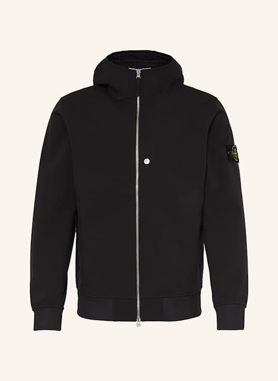 STONE ISLAND Funktionsjacke SCHWARZ