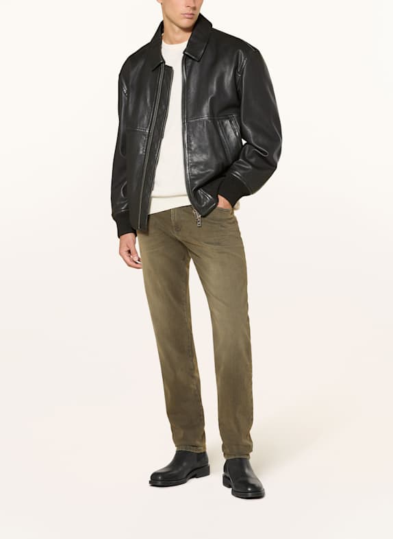STROKESMAN'S Slim fit jeans 5132 Denim Green