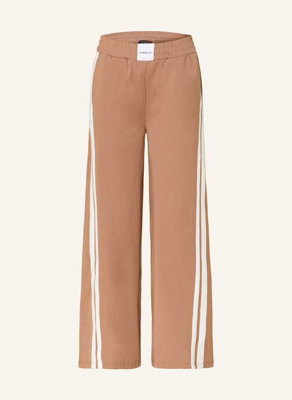 ELIAS RUMELIS Sweatpants PENNI mit Galonstreifen CAMEL