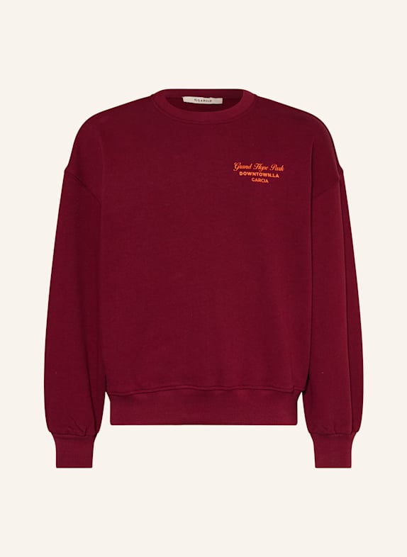 GARCIA Mikina TMAVĚ ČERVENÁ