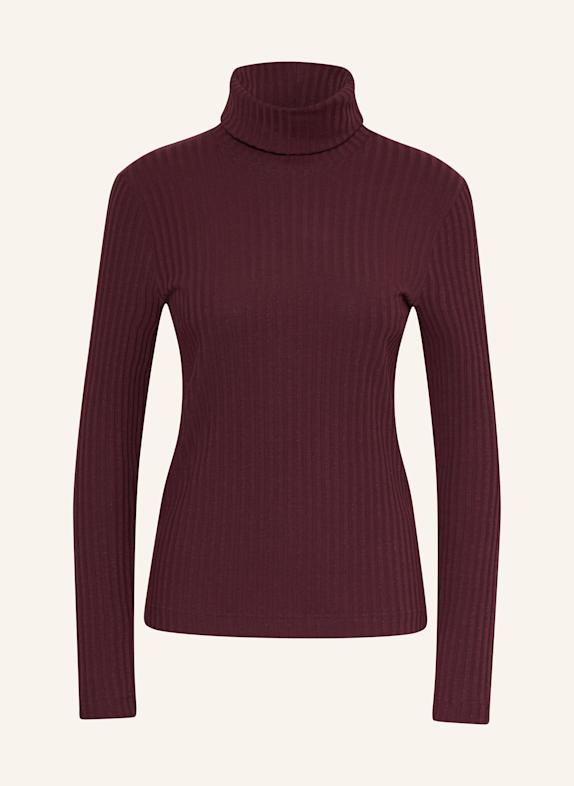 lilienfels Turtleneck shirt DARK PURPLE