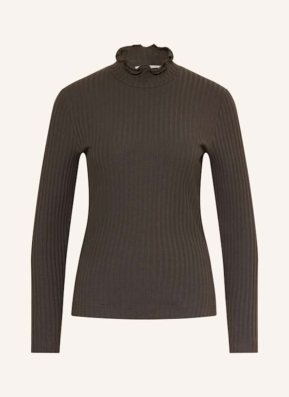 lilienfels Long sleeve shirt DARK BROWN