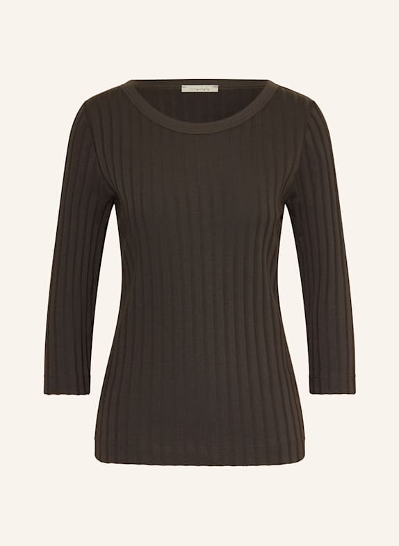 lilienfels Strickhose mit Cashmere DUNKELBRAUN