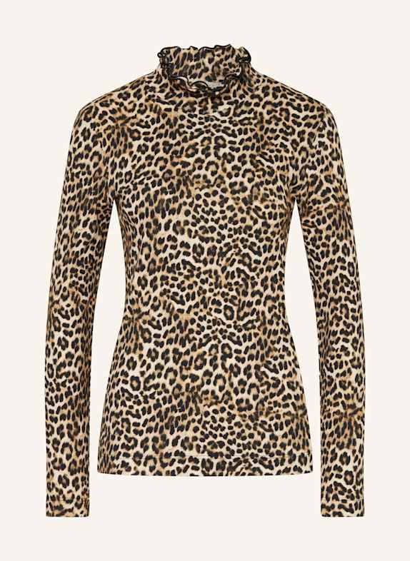 lilienfels Longsleeve HELLBRAUN/ SCHWARZ