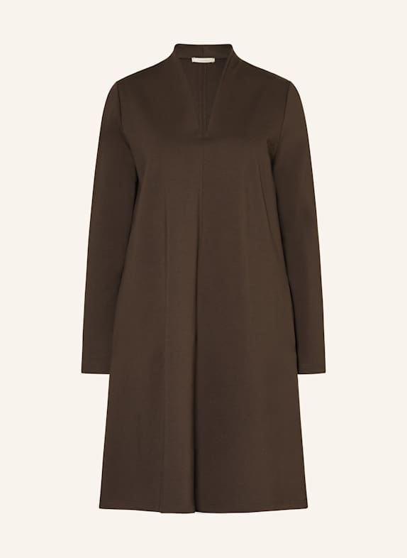 lilienfels Jerseykleid DUNKELBRAUN