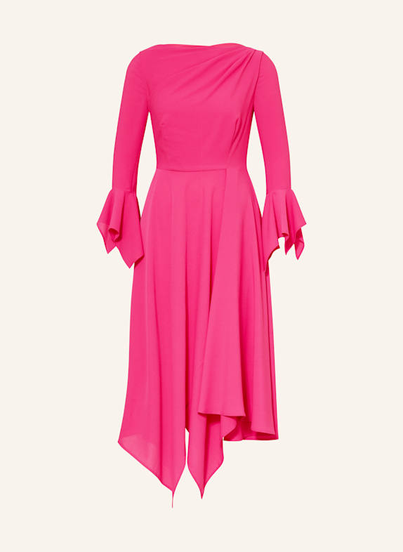 TALBOT RUNHOF Cocktailkleid mit Volants PINK
