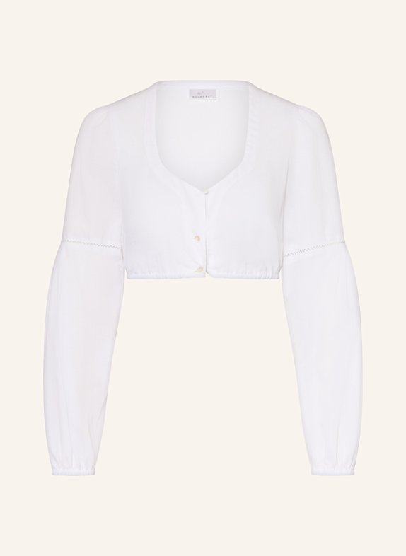 WALDORFF Dirndl blouse WHITE