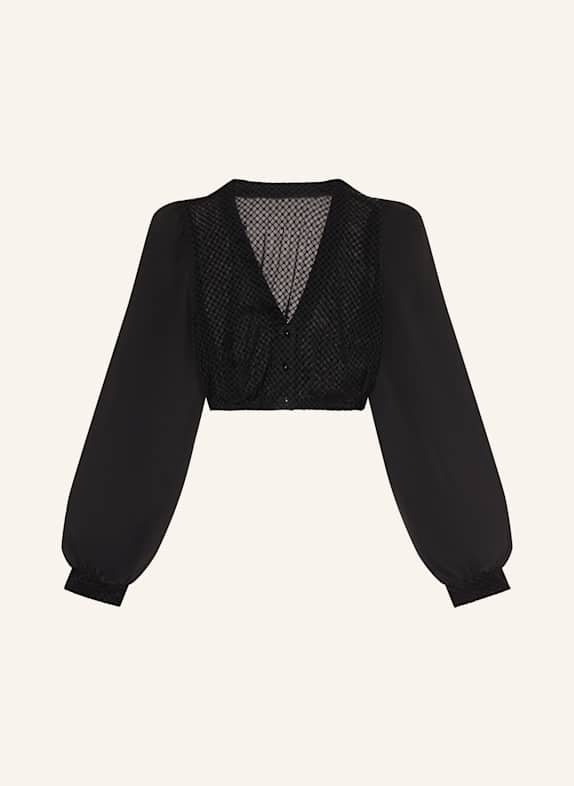 WALDORFF Dirndlbluse SCHWARZ