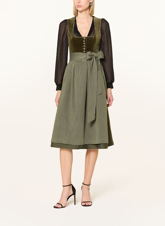 WALDORFF Dirndlblouse ZWART